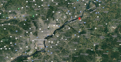 125 Us-130, Burlington, NJ - VUE AÉRIENNE  vue de carte
