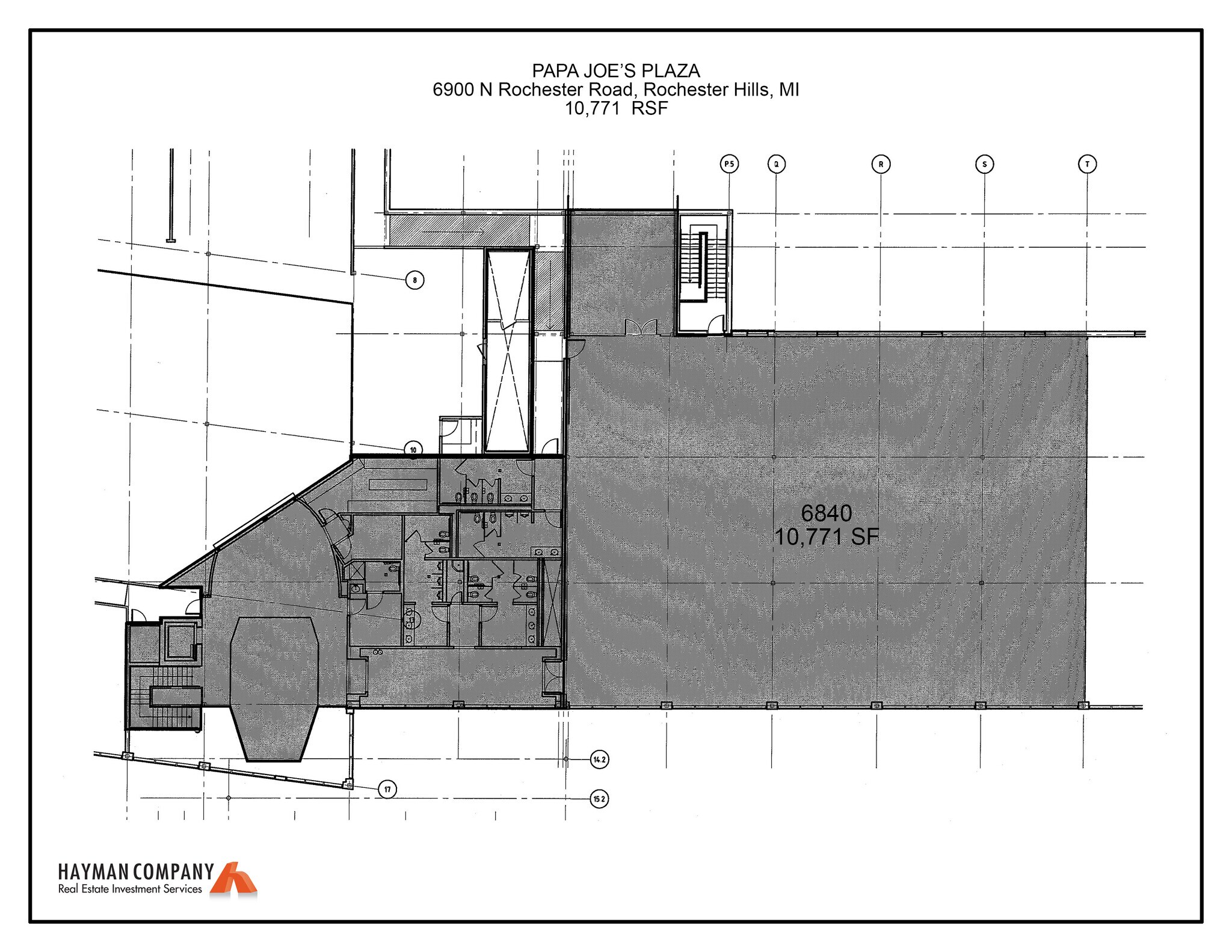 6810-6920 N Rochester Rd, Rochester Hills, MI à louer Plan d’étage– Image 1 sur 1
