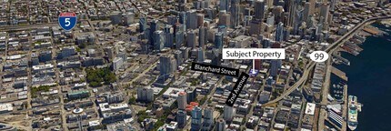 2131-2137 2nd Ave, Seattle, WA - Vue aérienne vue de carte - Image1
