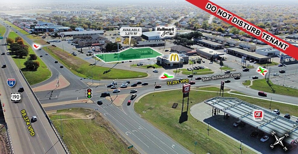 4304 E Central Texas Expy, Killeen, TX à louer - Photo de l’immeuble – Image 1 sur 19