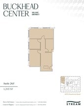 2970 Peachtree Rd NW, Atlanta, GA à louer Plan d’étage– Image 1 sur 1