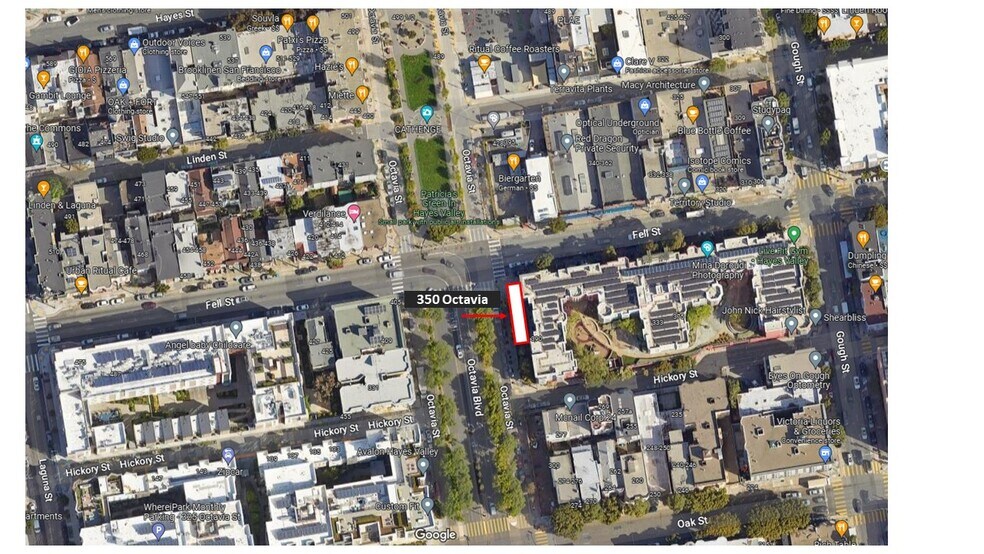 300-350 Octavia St, San Francisco, CA à vendre - Plan de site – Image 1 sur 19