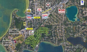 3232-3260 Orchard Lake Rd, Orchard Lake, MI - VUE AÉRIENNE  vue de carte