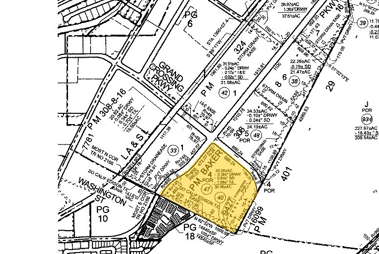 21438-21490 Baker Pky, City of Industry, CA à louer - Plan cadastral – Image 2 sur 5