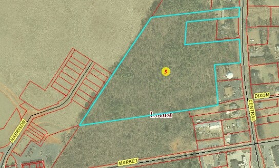 209 N Central Ave, Locust, NC à vendre - Plan cadastral – Image 3 sur 3