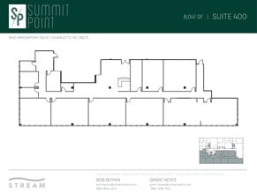9140 Arrowpoint Blvd, Charlotte, NC à louer Plan de site– Image 2 sur 2