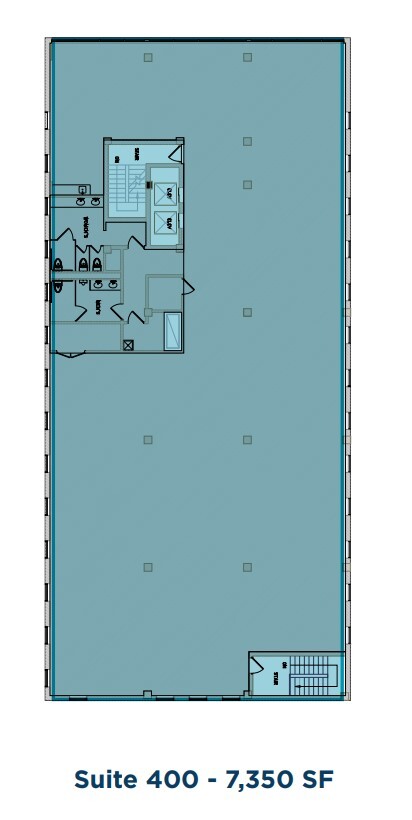 10900 Carnegie Ave, Cleveland, OH à louer Plan d’étage– Image 1 sur 1