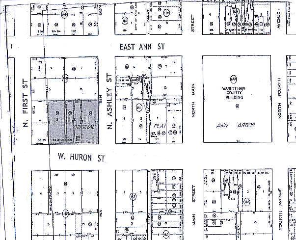 206 E Huron St, Ann Arbor, MI à louer - Plan cadastral – Image 3 sur 23