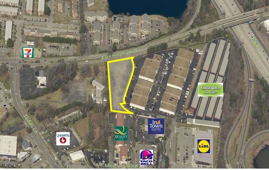 2601 Cunningham Dr, Hampton, VA à vendre - Aérien – Image 1 sur 9