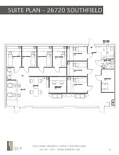 26710-26780 Southfield Rd, Lathrup Village, MI à vendre Plan d’étage– Image 1 sur 1