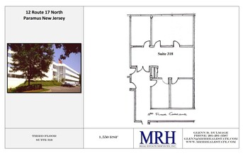 12 N State Rt 17, Paramus, NJ à louer Plan d’étage– Image 1 sur 1