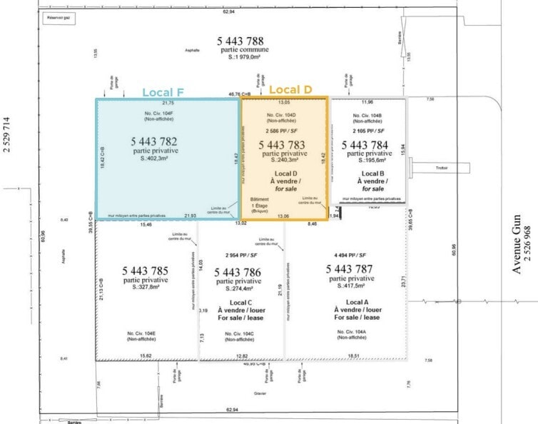 104 Av Gun, Pointe-claire, QC H9R 3X3 - Lot D -  - Plan d’étage - Image 1 of 1
