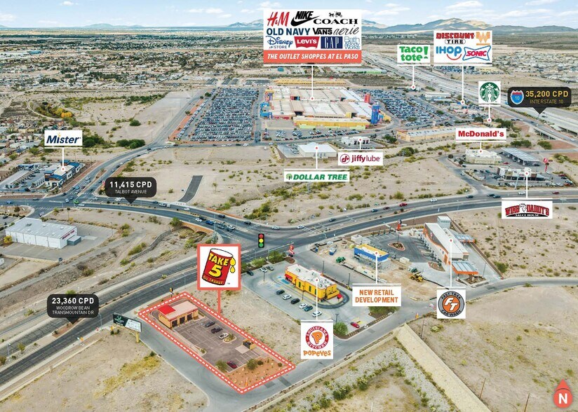 6819 TX-16 Spur, El Paso, TX à vendre - Photo de l’immeuble – Image 3 sur 5