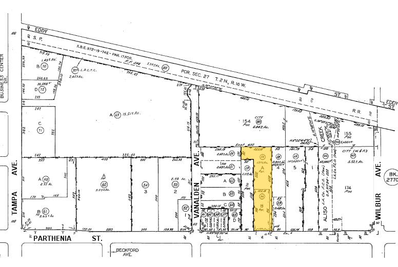 19015 Parthenia St, Northridge, CA à louer - Plan cadastral – Image 2 sur 12