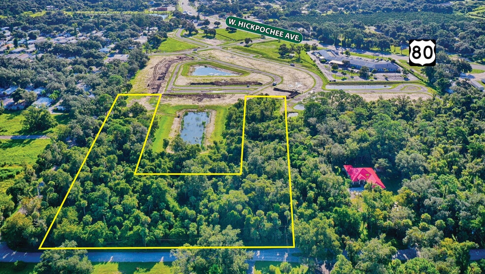 W Hickpochee Ave, LaBelle, FL à vendre - Aérien – Image 2 sur 7