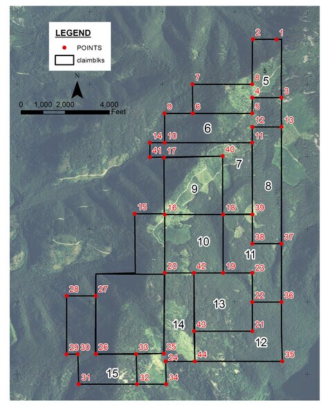 TBD Pend Oreille Silica Deposit, Ponderay, ID à vendre - Plan cadastral – Image 3 sur 4
