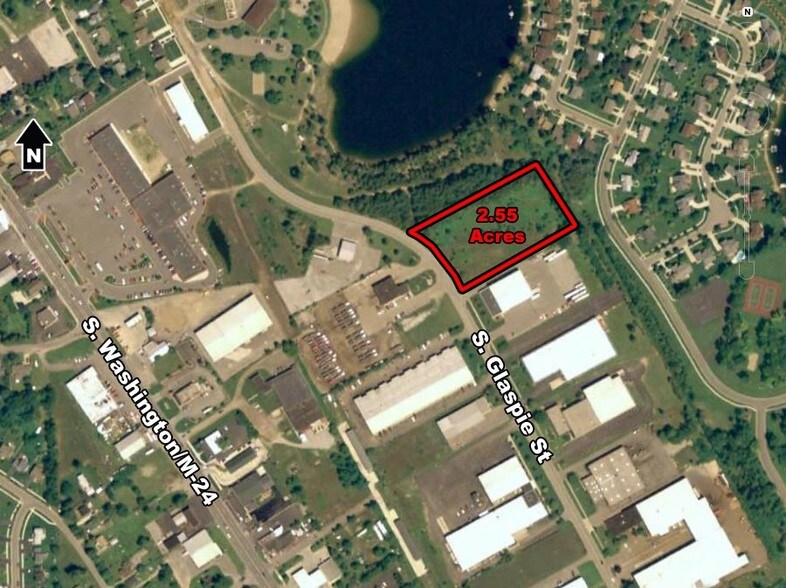 400 S Glaspie St, Oxford, MI à vendre - Aérien – Image 2 sur 3