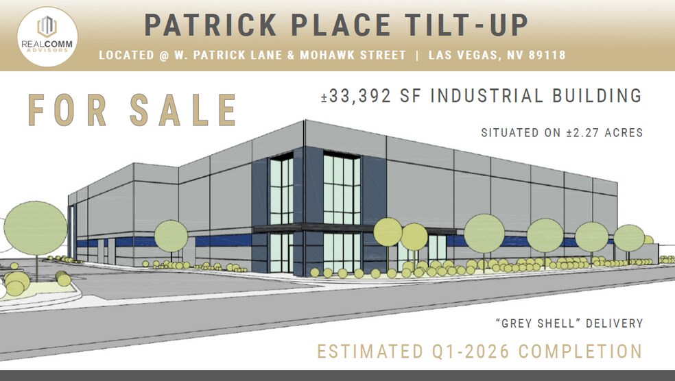 W. Patrick Lane & Mohawk Street, Las Vegas, NV à vendre - Photo de l’immeuble – Image 1 sur 4