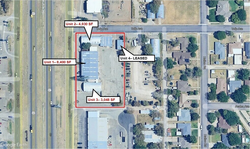 6633 Canyon Dr, Amarillo, TX à vendre - Aérien – Image 1 sur 1
