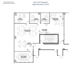 16870 W Bernardo Dr, San Diego, CA à louer Plan d’étage– Image 1 sur 3