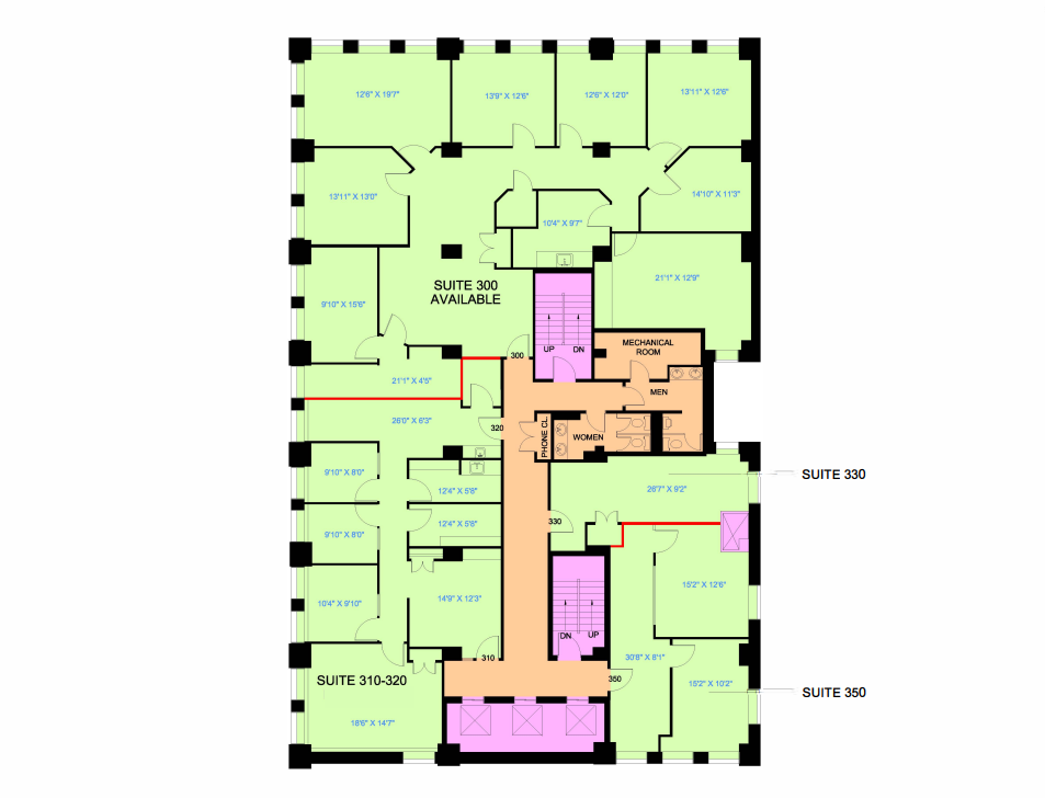 6 Adelaide St E, Toronto, ON à louer Plan d’étage– Image 1 sur 1