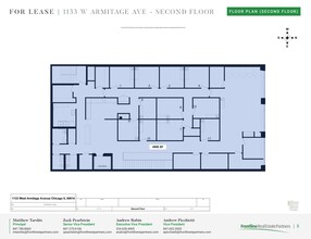 1133-1141 W Armitage Ave, Chicago, IL à louer Plan d’étage– Image 1 sur 1