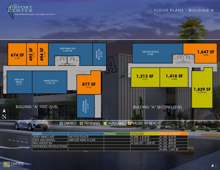 5030 Paradise Rd, Las Vegas, NV à louer - Plan d’étage – Image 3 sur 38