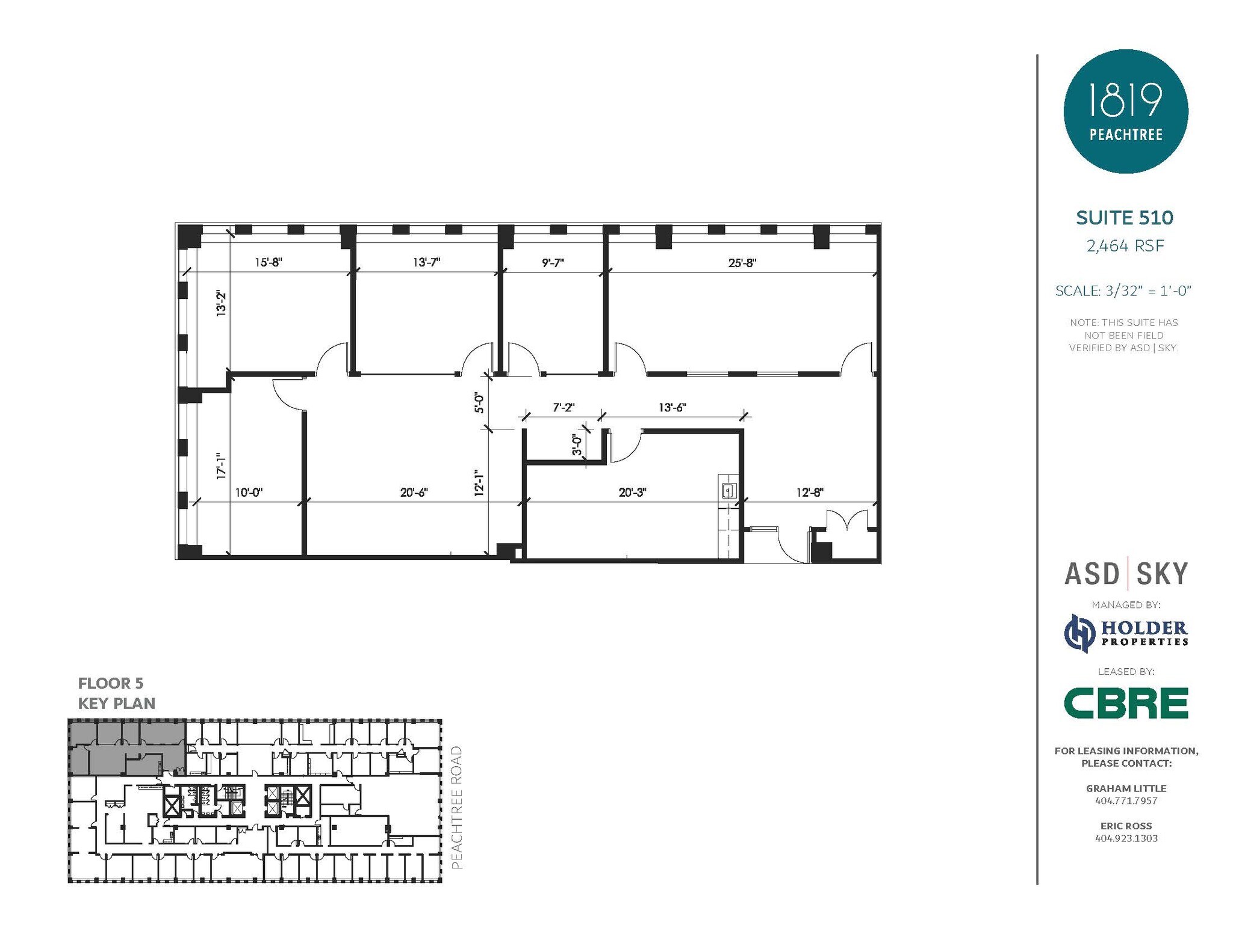 1819 Peachtree Rd, Atlanta, GA à louer Plan d’étage– Image 1 sur 1