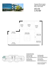 5600 Tennyson Pkwy, Plano, TX à louer Plan d’étage– Image 1 sur 1