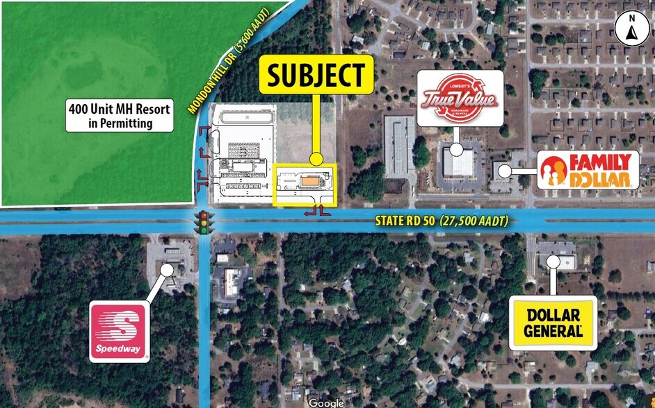 Cortez Blvd, Brooksville, FL à louer - Photo de l’immeuble – Image 3 sur 6