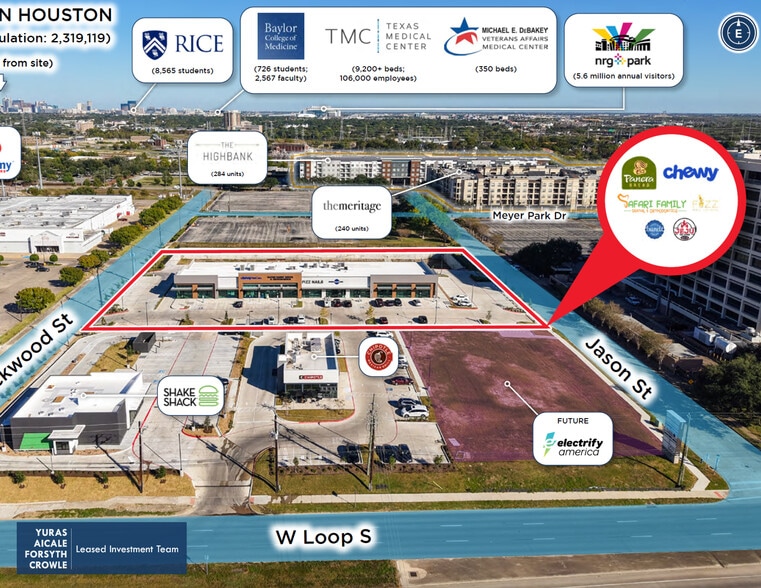 8801 W Loop South, Houston, TX, USA Loop, Houston, TX à vendre - Aérien – Image 2 sur 7