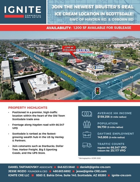 3380 N Hayden Rd, Scottsdale, AZ à louer - Aérien – Image 2 sur 5