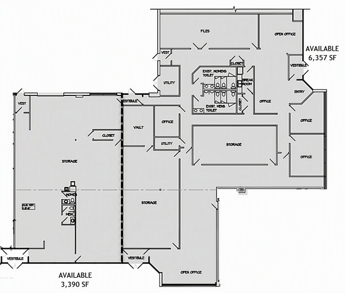4200 Colonel Glenn Hwy, Beavercreek Township, OH à louer Plan d’étage– Image 1 sur 1