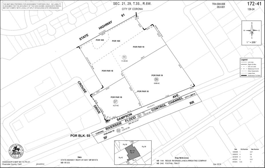 2553 Sampson Ave, Corona, CA à louer - Plan cadastral – Image 3 sur 19