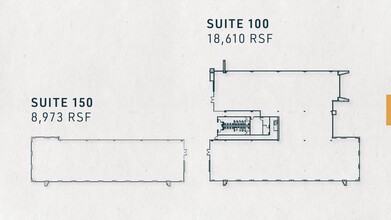 14545 N Dallas Pky, Dallas, TX à louer Plan d’étage– Image 1 sur 1