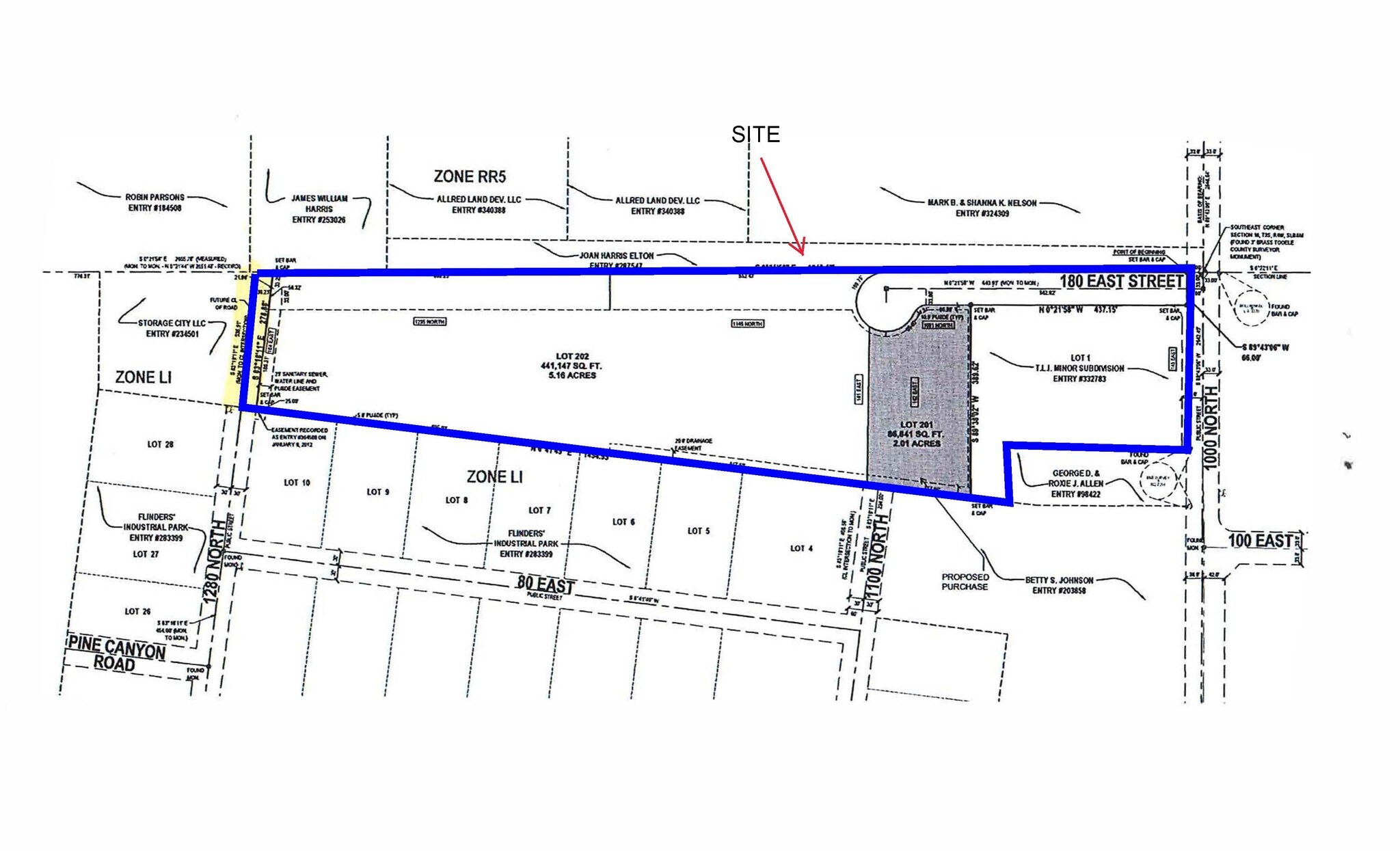 175 E 1000 N, Tooele, UT à vendre Plan cadastral– Image 1 sur 12