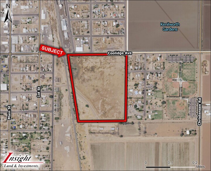 0000 Coolidge Avenue, Coolidge, AZ à vendre - Photo de l’immeuble – Image 1 sur 3
