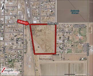 Plus de détails pour 0000 Coolidge Avenue, Coolidge, AZ - Terrain à vendre