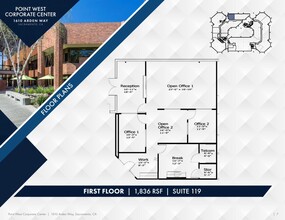 1610 Arden Way, Sacramento, CA à louer Plan d’étage– Image 1 sur 1