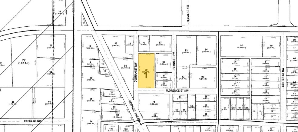 1120 Curran St NW, Atlanta, GA à louer - Plan cadastral – Image 2 sur 80
