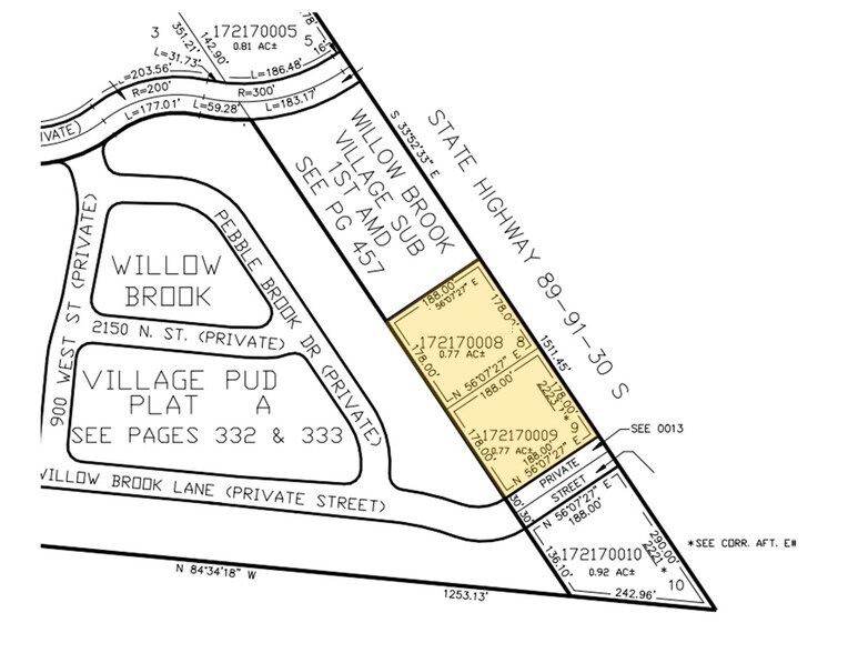 2223 N Hwy 89, Pleasant View, UT à vendre - Plan cadastral – Image 2 sur 3