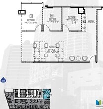 655 W Broadway, San Diego, CA à louer Plan d’étage– Image 1 sur 1