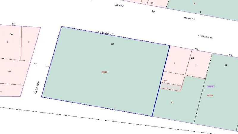 Avinguda de Catalunya, 17-23, El Castell, Tarragona à vendre - Plan de site – Image 3 sur 3