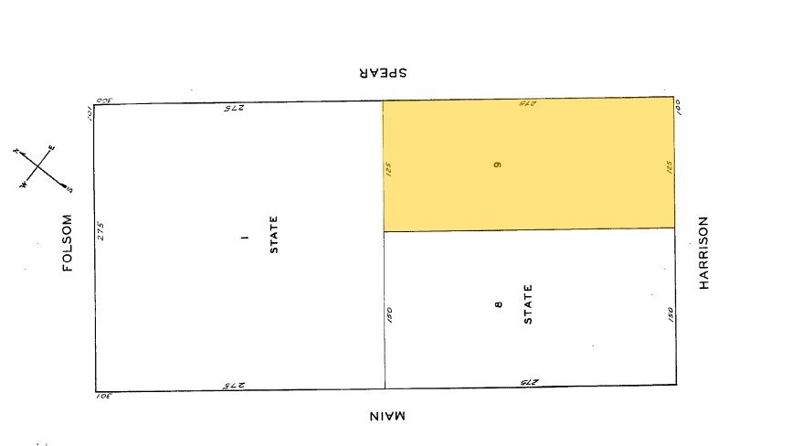 360 Spear St, San Francisco, CA à louer - Plan cadastral – Image 2 sur 10