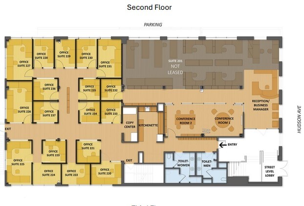 53 Hudson Ave, Nyack, NY à louer Plan d’étage type– Image 1 sur 1