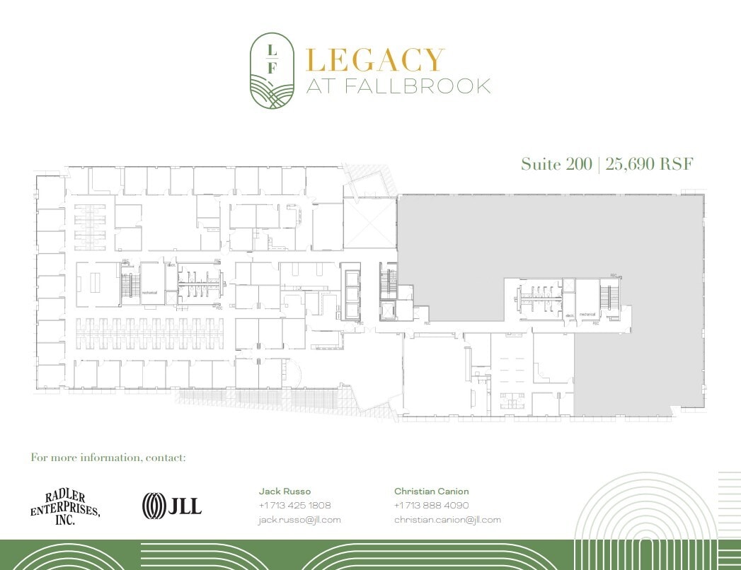 10720 W Sam Houston Pky N, Houston, TX à louer Plan d’étage– Image 1 sur 1