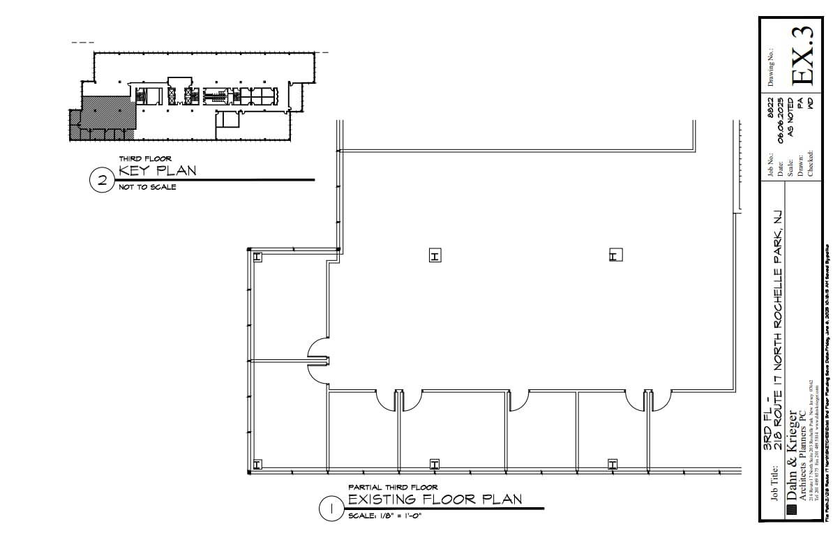 218 Route 17 N, Rochelle Park, NJ à louer Plan d’étage– Image 1 sur 1