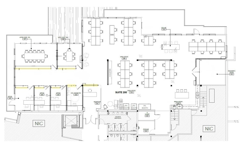2440 Sand Hill Rd, Menlo Park, CA à louer Plan d’étage– Image 1 sur 1