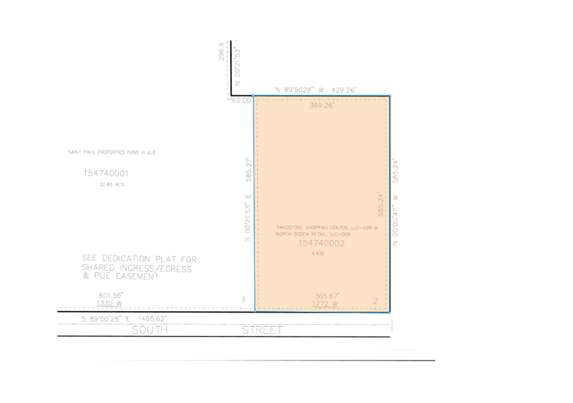 1224 W 3300 S, Ogden, UT à louer - Plan cadastral – Image 3 sur 3