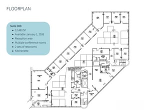 4200 Innslake Dr, Glen Allen, VA à louer Plan d’étage– Image 1 sur 1